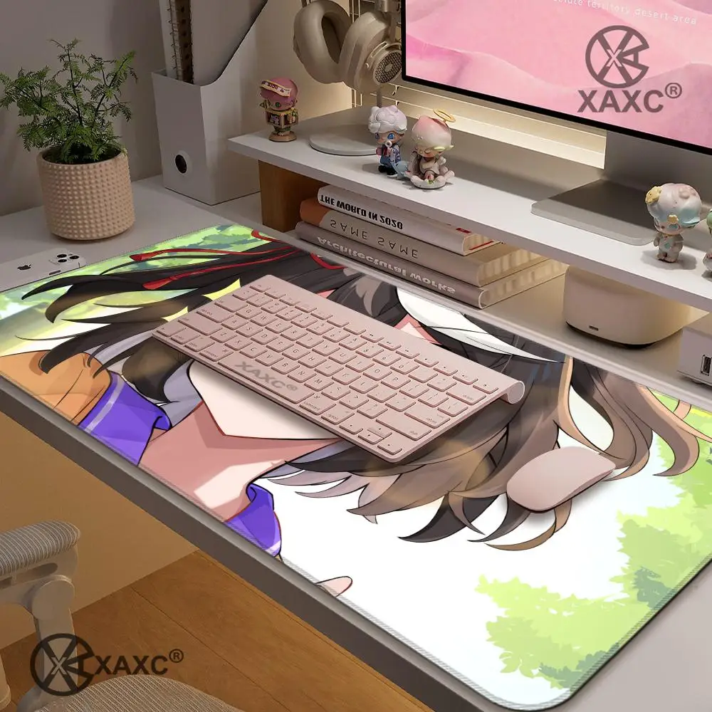 Kitasan Black Uma Musume Pretty Derby XAXC Mouse Pad large keyboard mouse desk pad non-slip rubber gaming mouse pad