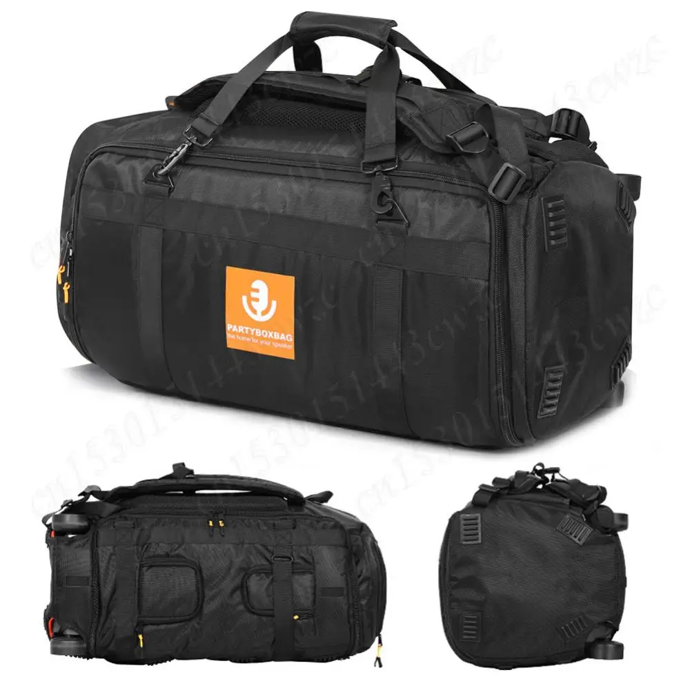 Speaker Bag Travel Case for JBL Partybox Stage 320 BT Speaker Protective Bag Drop-Proof Portable Speaker Carry Tote Bag Backpack