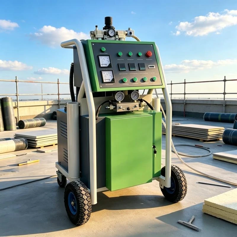 Two Component Polyurethane Injection Spray Machine Pneumatic Driven Foam Equipment for Roof Wall Cold Room Insulation