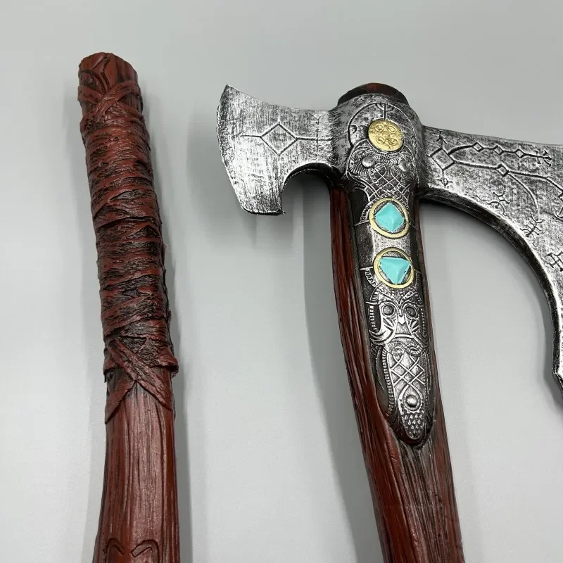 92cm God of War Leviathan Axe Weapon Model PU Material Detachable Kratos Sword Samurai Toy Weapons Anime Game Toy for Kid Gift