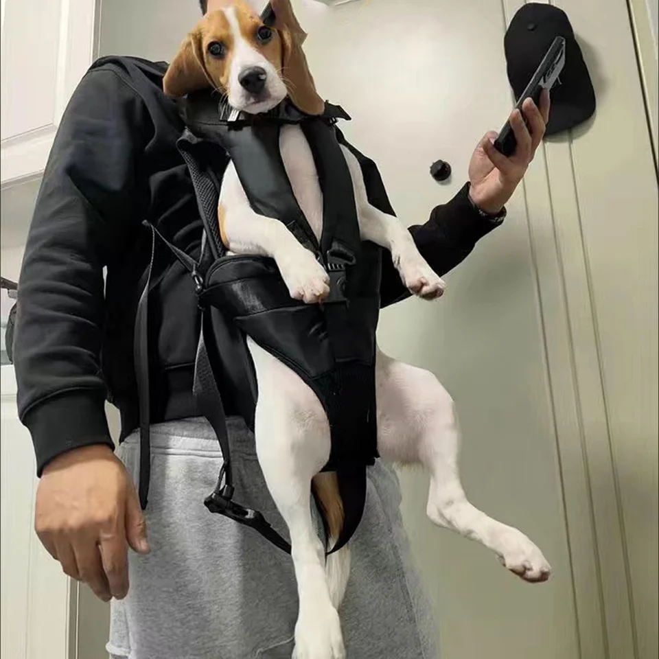 Wrap Around Dog Carrier Backpack for Small Medium Dogs  display picture 2