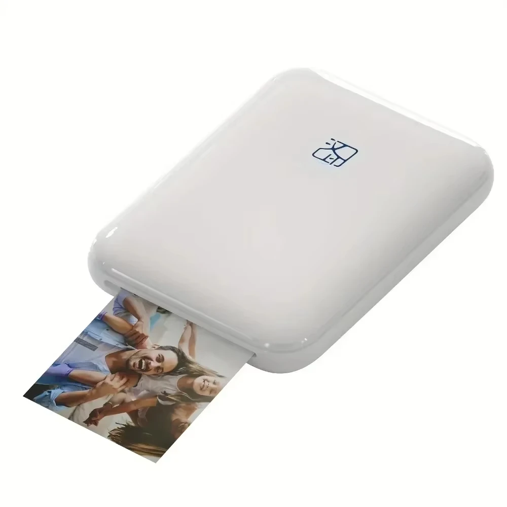 Portable Wireless Photo Printer Compatible With IOS/Android Wireless Devices, ZINK Printing, Portable Pocket Smart Printing