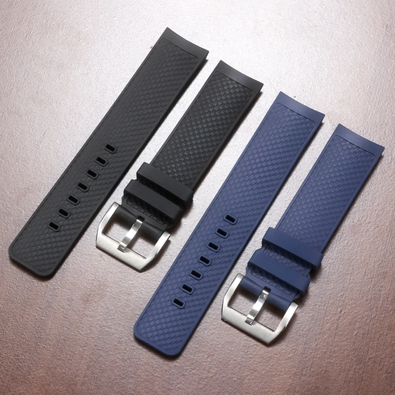 Для IWC Aquatimer IW328802/IW376806 быстросъемный ремешок из фторкаучука для часов-22 мм, водонепроницаемый и защищенный от пота сменный ремешок