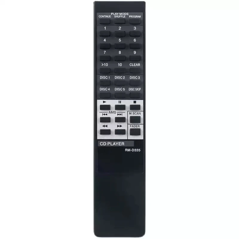 For Sony Disc Player Remote Control RM-D335, compatible with CDP-C365, CDP-C345, CDP-C245