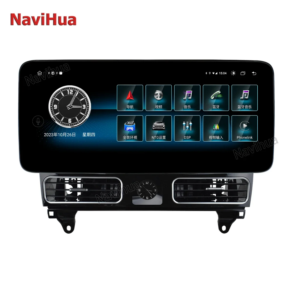 Autoradio per Mercedes Benz ML GL W166 X166 2012-2015 Android13 aggiornamento interno Touch Audio Carplay navigazione GPS Monitor per auto