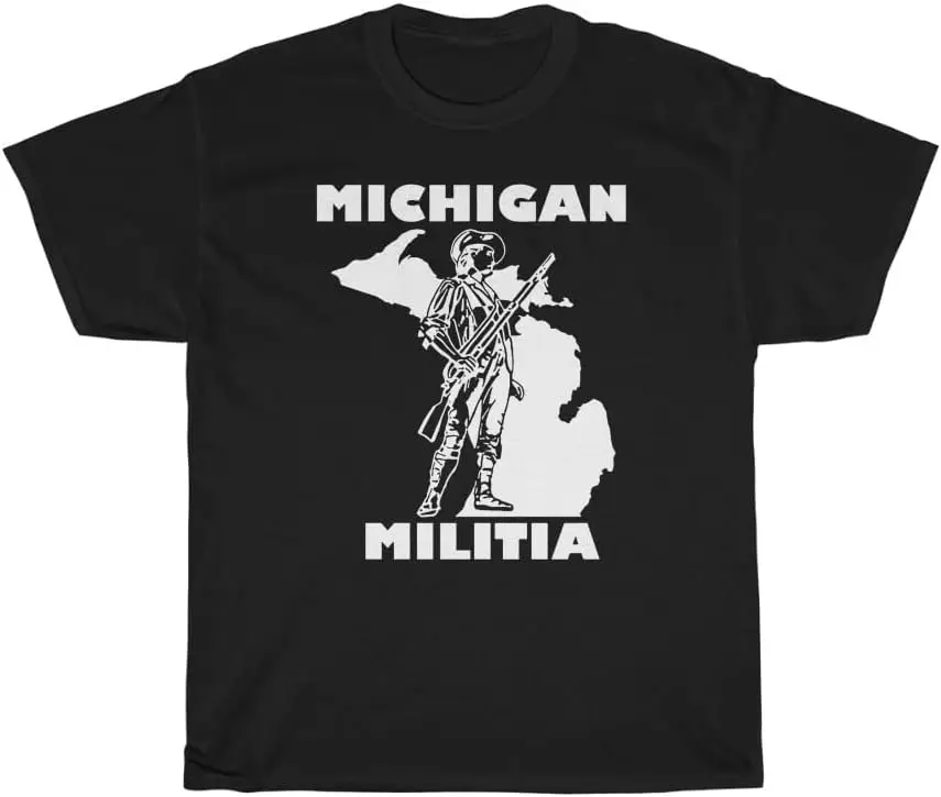 Militia White Short Sleeve Vintage Gift  Tees High Quality 100%Cotton Short Sleeve