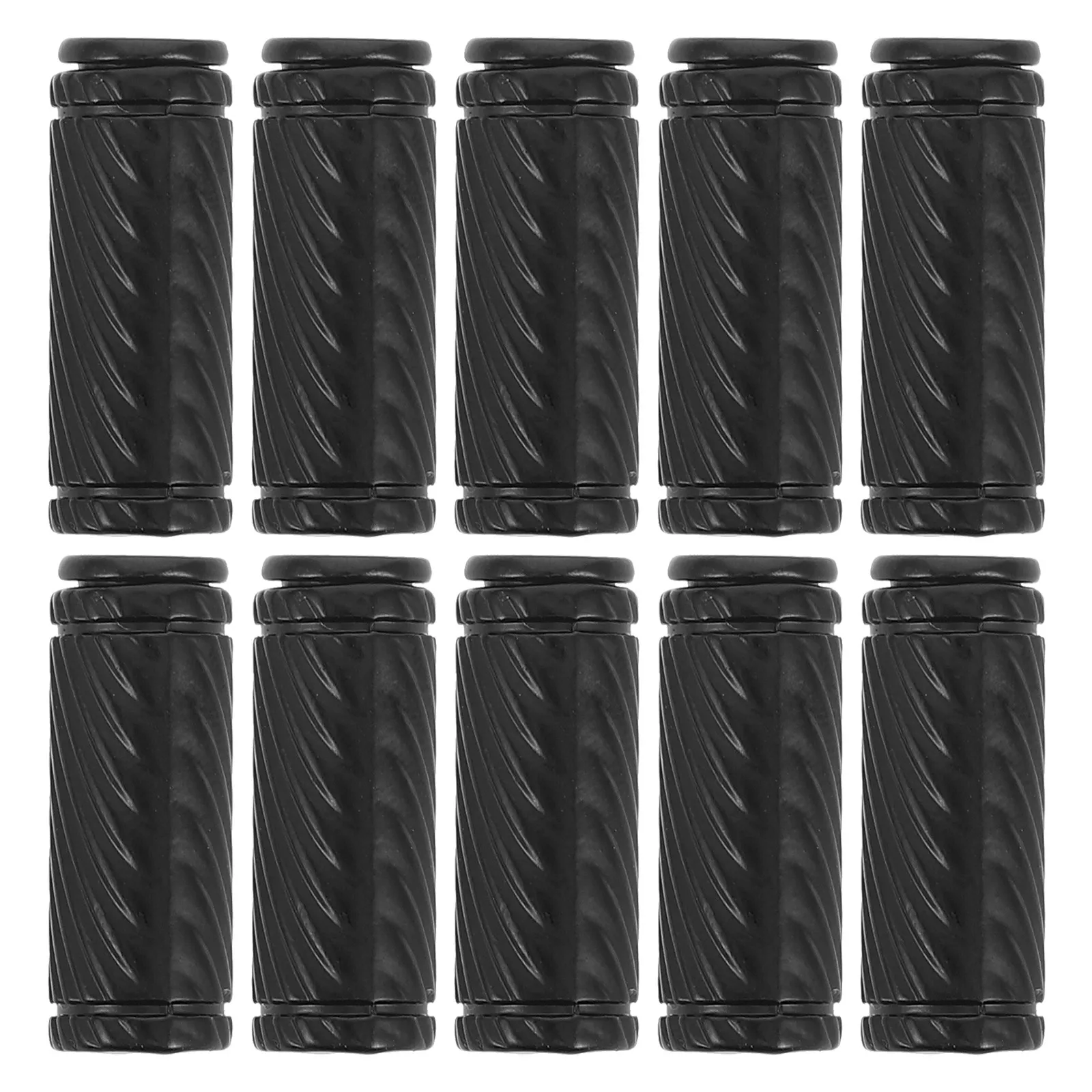 10Pcs Shoe Lace End Caps Metal Aglets Cylindrical Cord Tips Tight Lock for Shoelaces Drawstrings Backpacks Hoodies Sports Casual