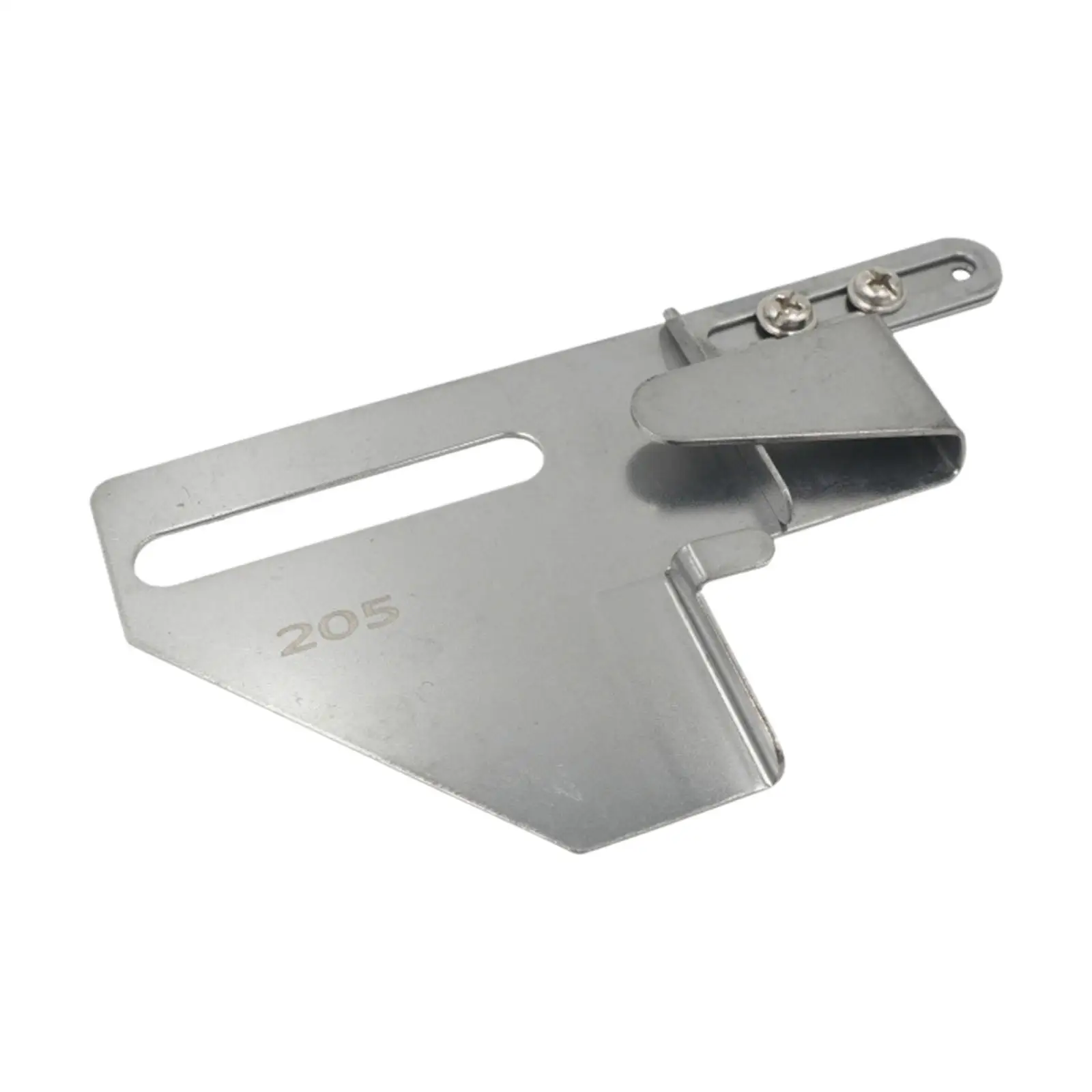 Lap Seam Folder Patchwork Presser Foot Adjustable Rolled Presser Foot Bias Tape Folder Cloth Guide for Quilting Lockstitch