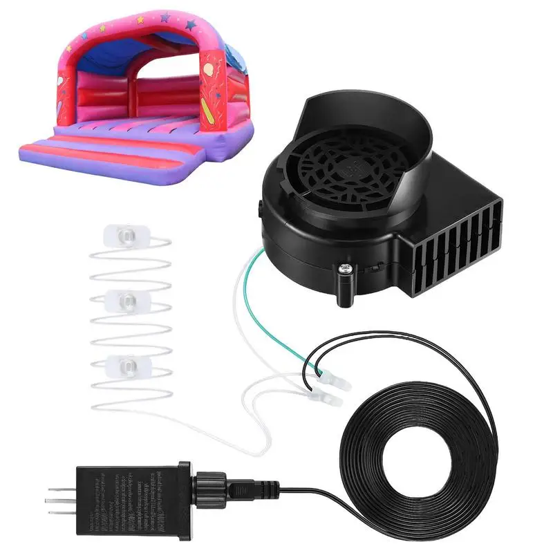 Small Inflatable Blower Replacement With 3 LED Light String 12V Air Fan Blower Inflatables Decorations Supplies