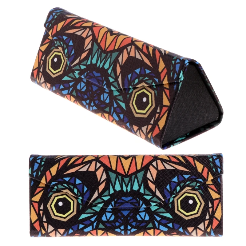 for TRIANGLE Foldable Glasses for CASE Cartoon Animal Eyeglasses Sunglasses Stor Drop Shipping