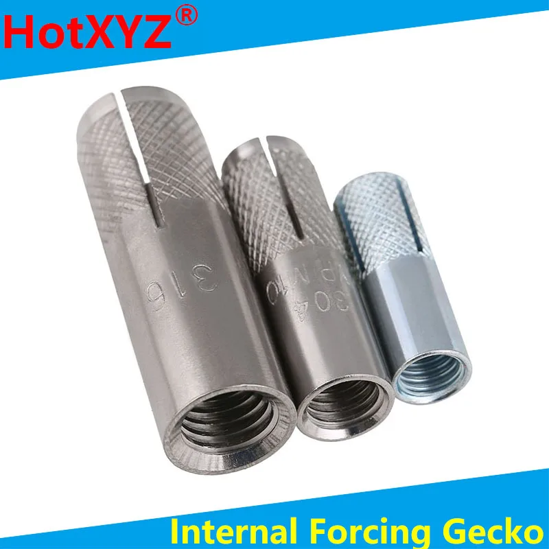 Internal expansion screw for building decoration top blasting internal forcing gecko pull blasting M6-M16  5Pcs