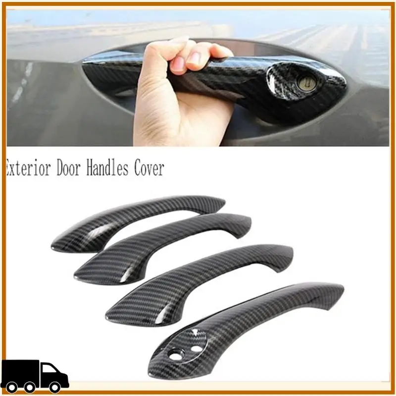 مبتكرة 4 قطعة سيارة الخارجي مقابض الأبواب مقبض الباب تقليم الديكور استبدال أجزاء ل كافالير أونيكس 2019-2021 #6