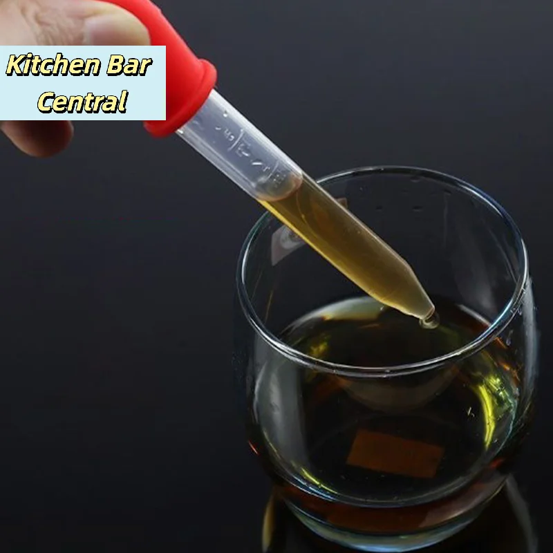 【1PC 5ml Silicone Straw Dropper With Scale Anti-choke Feeding Medicine Straw School Laboratory Experimental Supplies】 view 2
