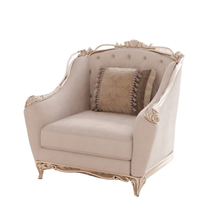 Single Living Room Sofas European Nordic Large Designer Floor Puffs Couch Modern Luxury Italian Divani Living Room Furniture