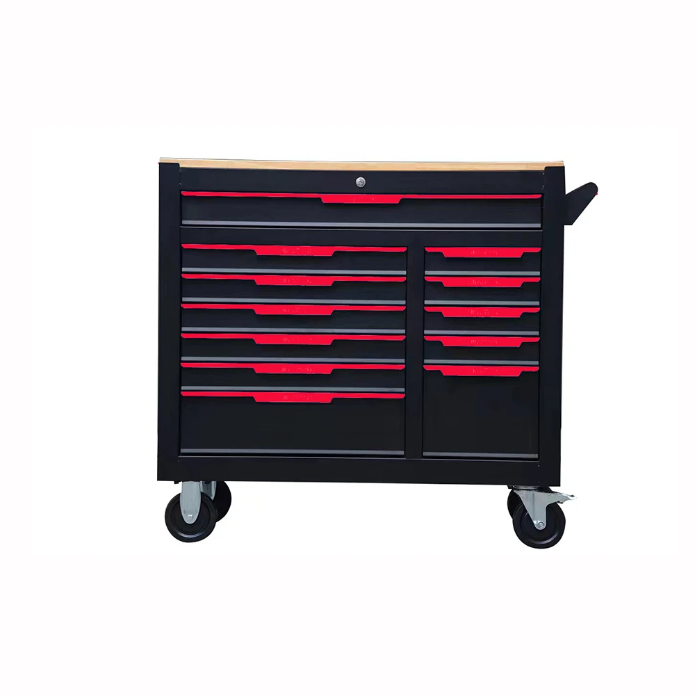 Big Tool Cabinet Workshop Garage Rolling Detachable 12 Drawers Storage Cabinet Tool Set Cart