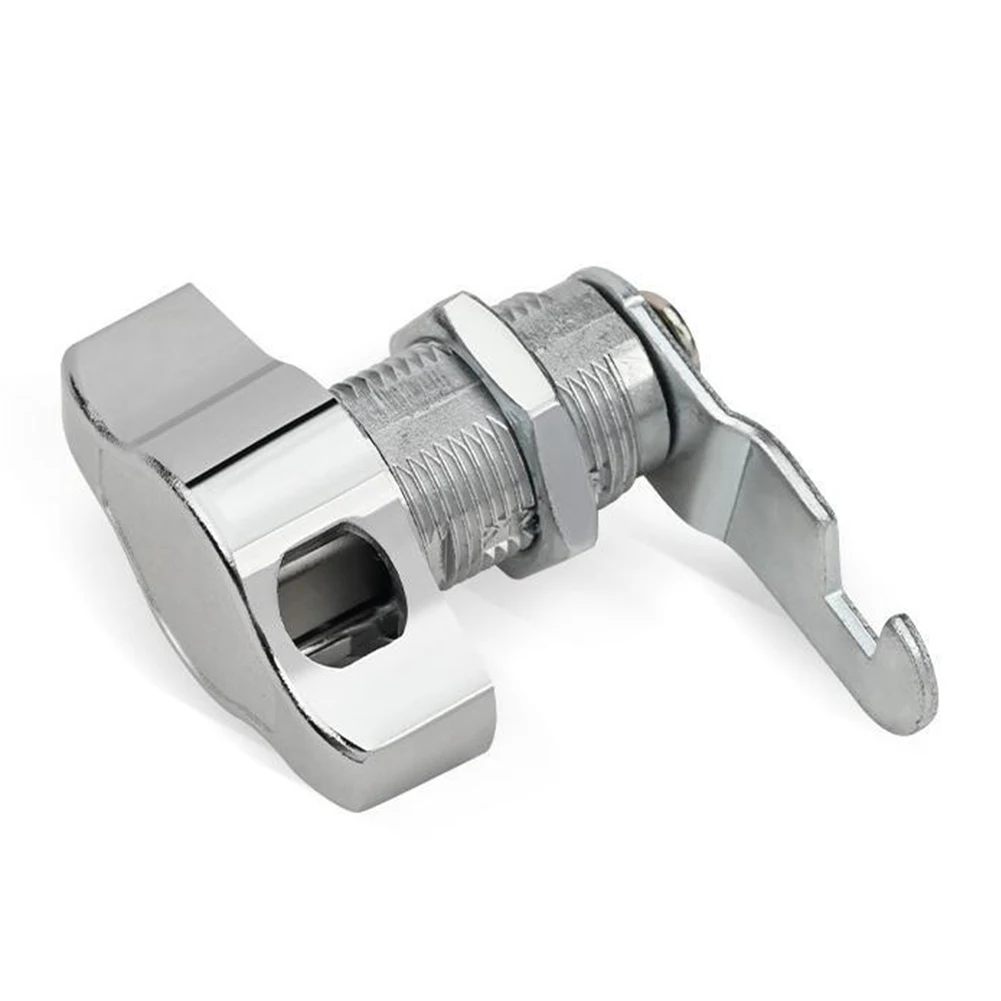 Home Security Silver Zinc Alloy Lock Furniture Security Easy Installation Enhanced Security Long-lasting Security