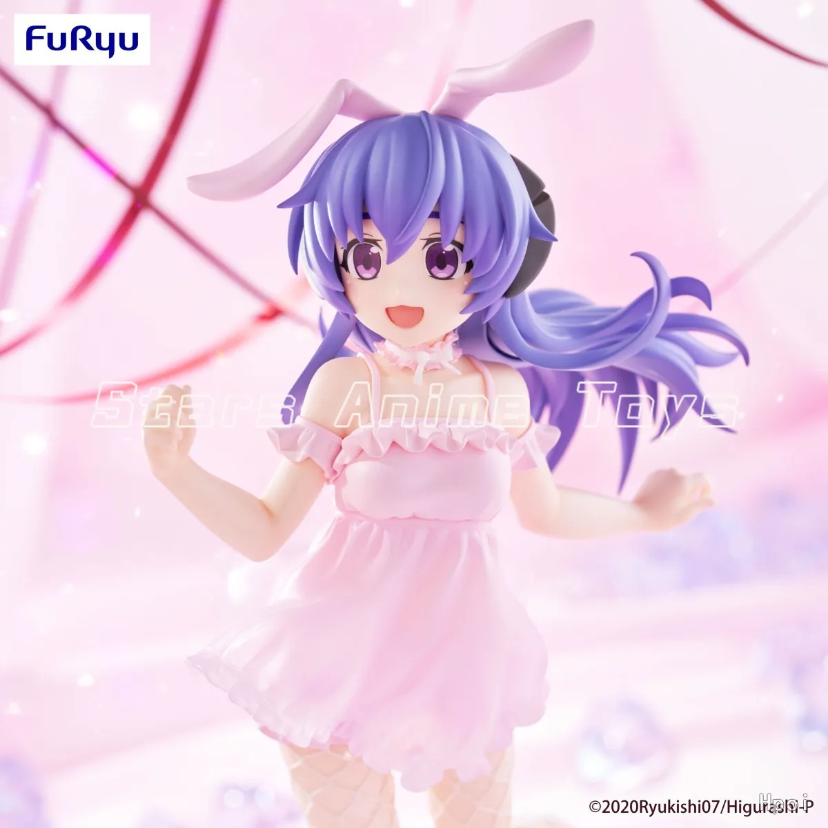 【Pré venda】 Original FuRyu BiCute Bunnies Figura Higurashi No Naku Koro Ni Sotsu Hanyuu Coleção Modelo Figura de animação Brinquedos
