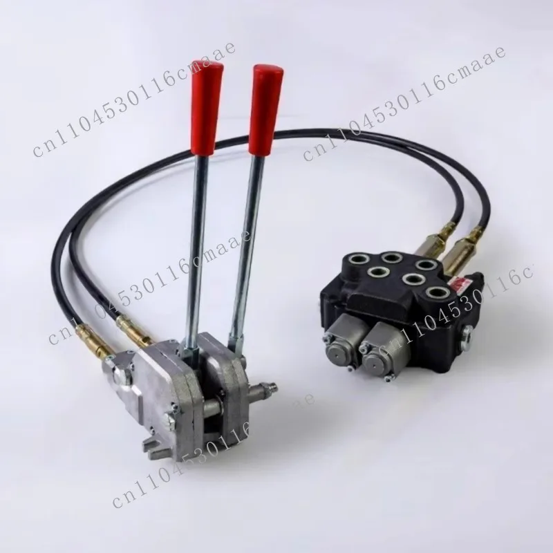 Pull-wire hydraulic multi-way valve Remote control manual tractor Hydraulic modified directional valve 16 MPa 40 L/min