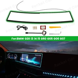 11 Color LED Monitor Display Ambient Light Parts for BMW G20 G26 I3 I4 I5 G60 G05 X5 G06 X6 G07 X7 M3 M4 Series Car Screen Light
