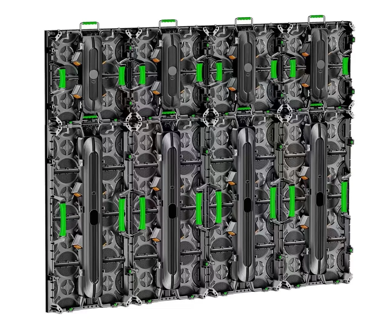 500x1000 مللي متر الضميمة الألومنيوم المصبوبة P4.81 P3.91 P2.97 داخلي خارجي كامل اللون لا توجد وحدة LED للإيجار الضميمة الفارغة #4