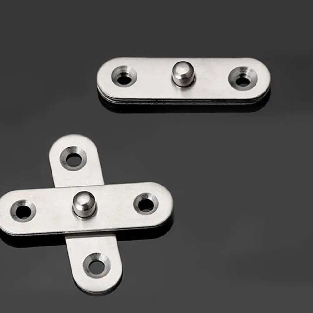 24Pcs Space Saving Detachable Folding Window Hinge Stainless Steel Concealed Pivot Hinge for Kitchen Furniture Cabinet Hardware