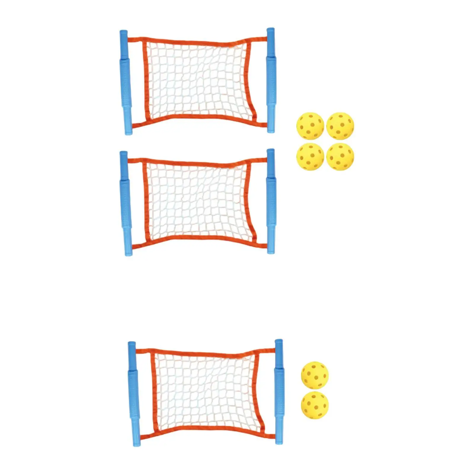 Ball Game Set Sensory Integration Skills with Launch Mesh Nets Sports Toy