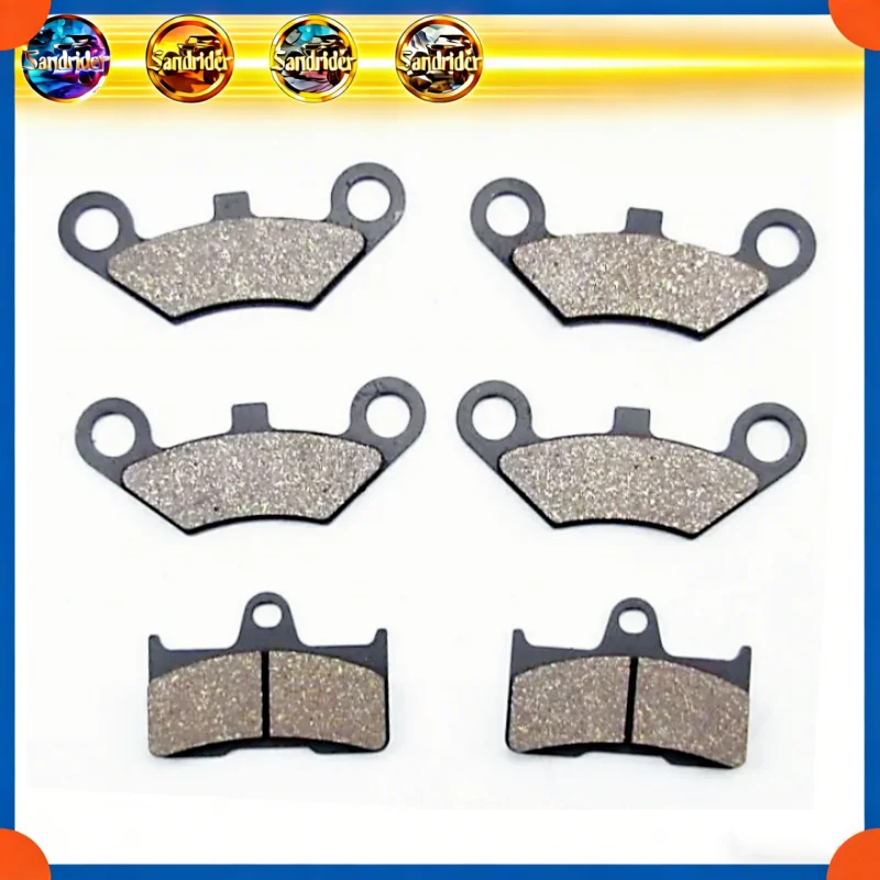 4Pcs Front & 2Pcs Rear Brake Pads For CF Moto CF500 500CC CF600 600CC X5 X6 X8 U5 ATV UTV Buggy 4x4 Quad Bike Disc Brakes Parts