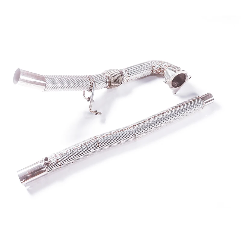 

[Custom product] Suitable for Volkswagen Golf 6R 2.0T turbo catless downpipe expansion sound wave exhaust system