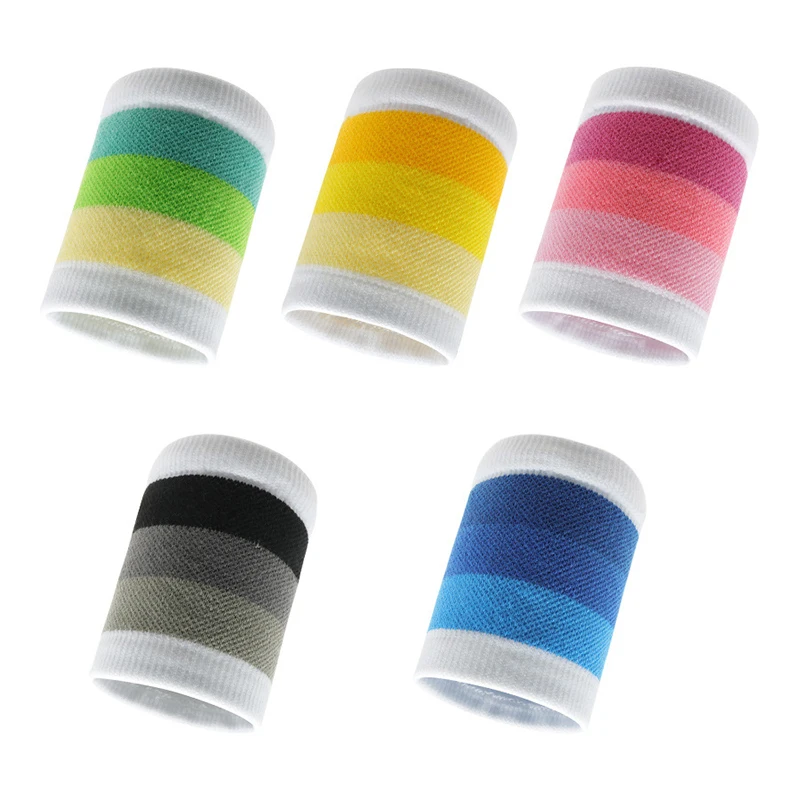 1 Pcs Towel Sports Wristbands Tennis Sweat Bands Wrist Guard For Basketball Volleyball Padel Fitness Sweatbands Wrist Wrap Cuff