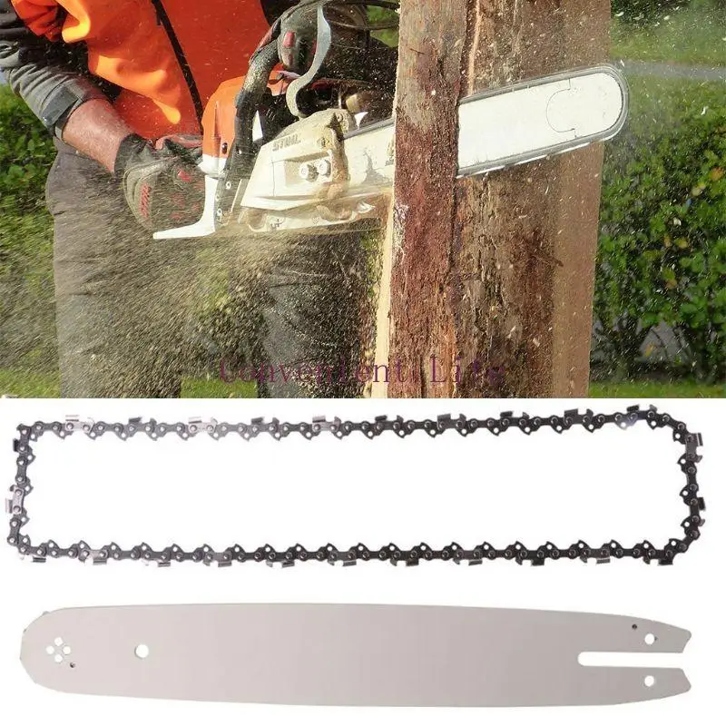 

L1EE Cutting Guide Bar Chain Blade Steel 18" 20" Guage Durable Garden Power Tool