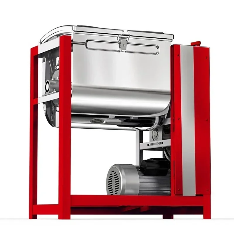 5-25KG Commercial Noodle Kneading Machine Fully Automatic Flour Mixer Dough Mixer for Noodle Processing Bakery