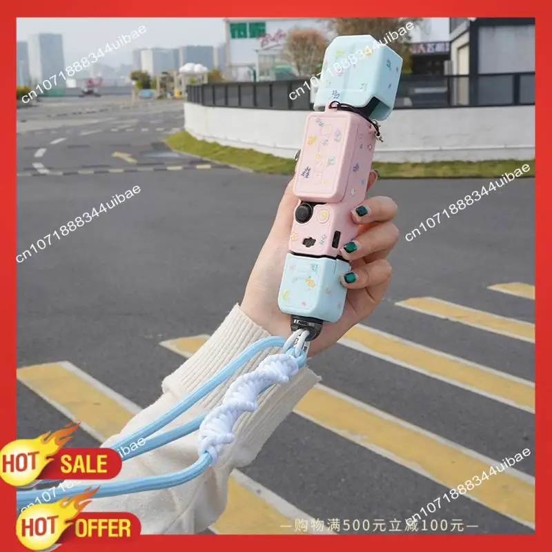 

B47C Silicone Protective Cover Anti-Scratch Protective Cover Dust Cover Accessories Blue+Yellow