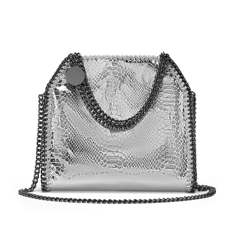 Fasonew Woven Chain Shoulder Bag 6