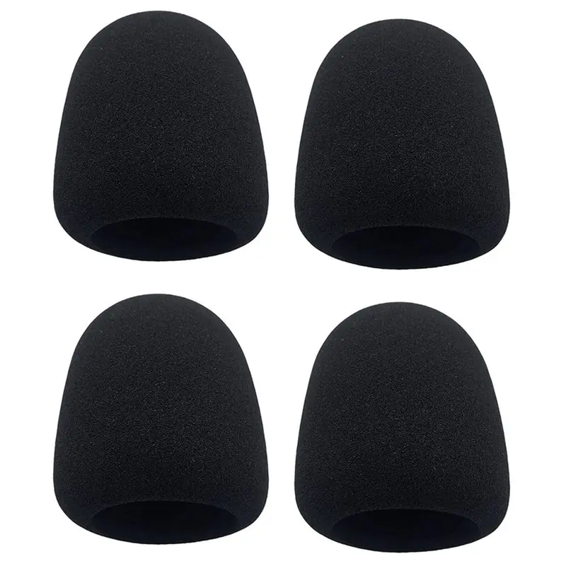 

Hot-4Pcs Microphones Filter For Rode Podmic Cardioid Dynamic Broadcast, Protective Mic Cover Windscreen Foam