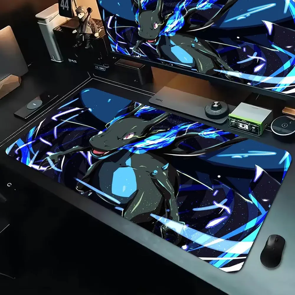 

New Eye Protection Gaming Mouse Pad Pokemon Charizard Home New HD Pc Mousepad Keyboard Pad Non-Slip Office Laptop Mice Pad Gift