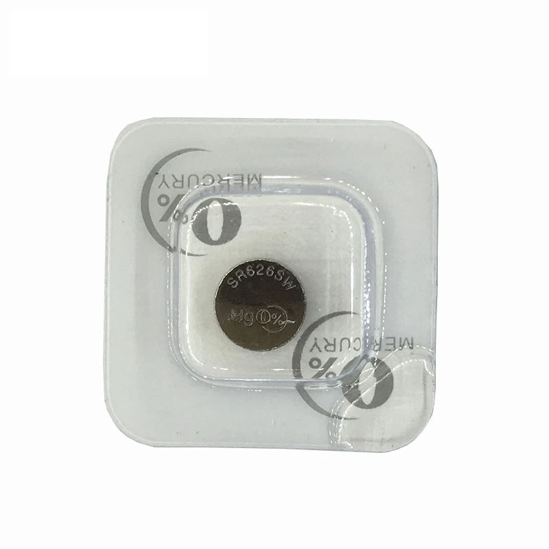 5PCS/LOT SR626SW SR626 377 1.55V  Silver oxide battery for  Watch.