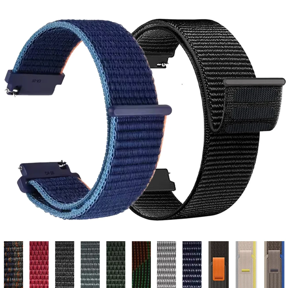 النايلون حلقة الفرقة ل القطبية الحصباء X X2 برو تيتان/فانتاج M3 M2 M V3/إشعال 3 2 سوار الساعة الذكية ل COROS PACE 3 22 مللي متر 20 مللي متر حزام #1