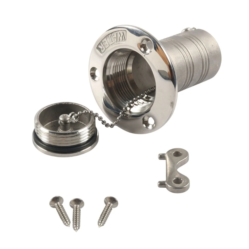 Y4UA Upgraded 316 Stainless Steel Vessel Liquid Entry Cap Featuring Anti Theft Mechanism And Simple Operation
