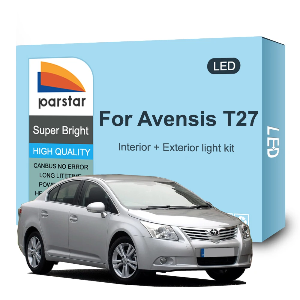 LED Interior and Exterior Light Kit For Toyota Avensis T27 2009 2010 2011 2012 2013 2014 LED Bulb Turn Signal Lamp Reverse Light