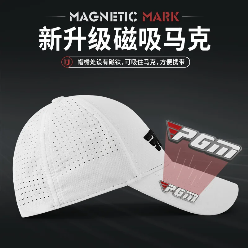 PGM Golf Hat Unisex Shade Cap Summer Outdoor Sunscreen Ball Hat Breathable MZ039