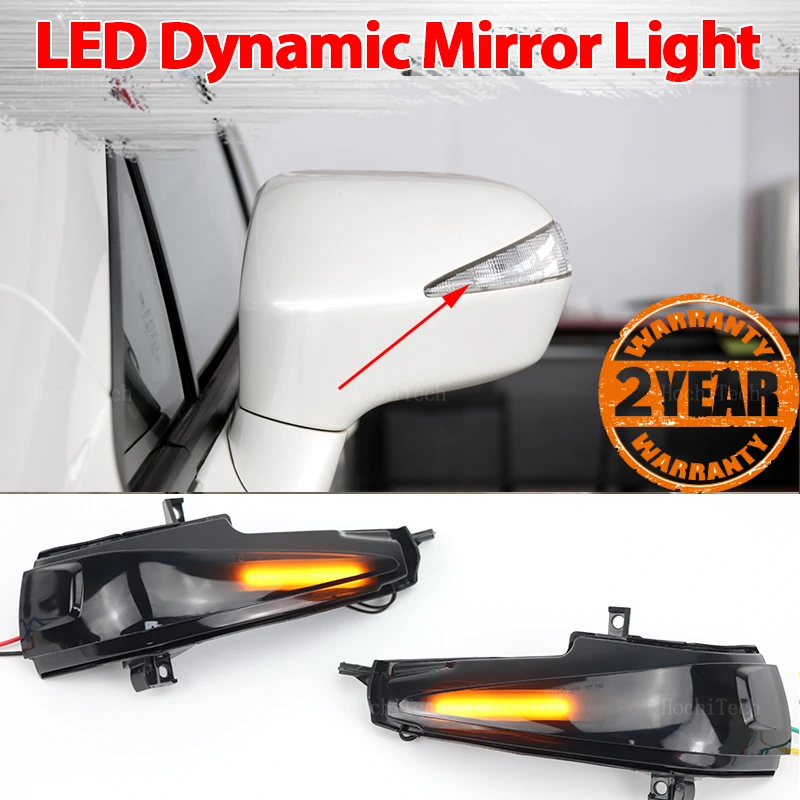 LED Dynamic Side Mirror Turn Signal Indicator Blinker Sequential Lamps for Honda Civic Mk8 Sedan FD1 FD2 FD3 2D 4D FA 1 2 3 4