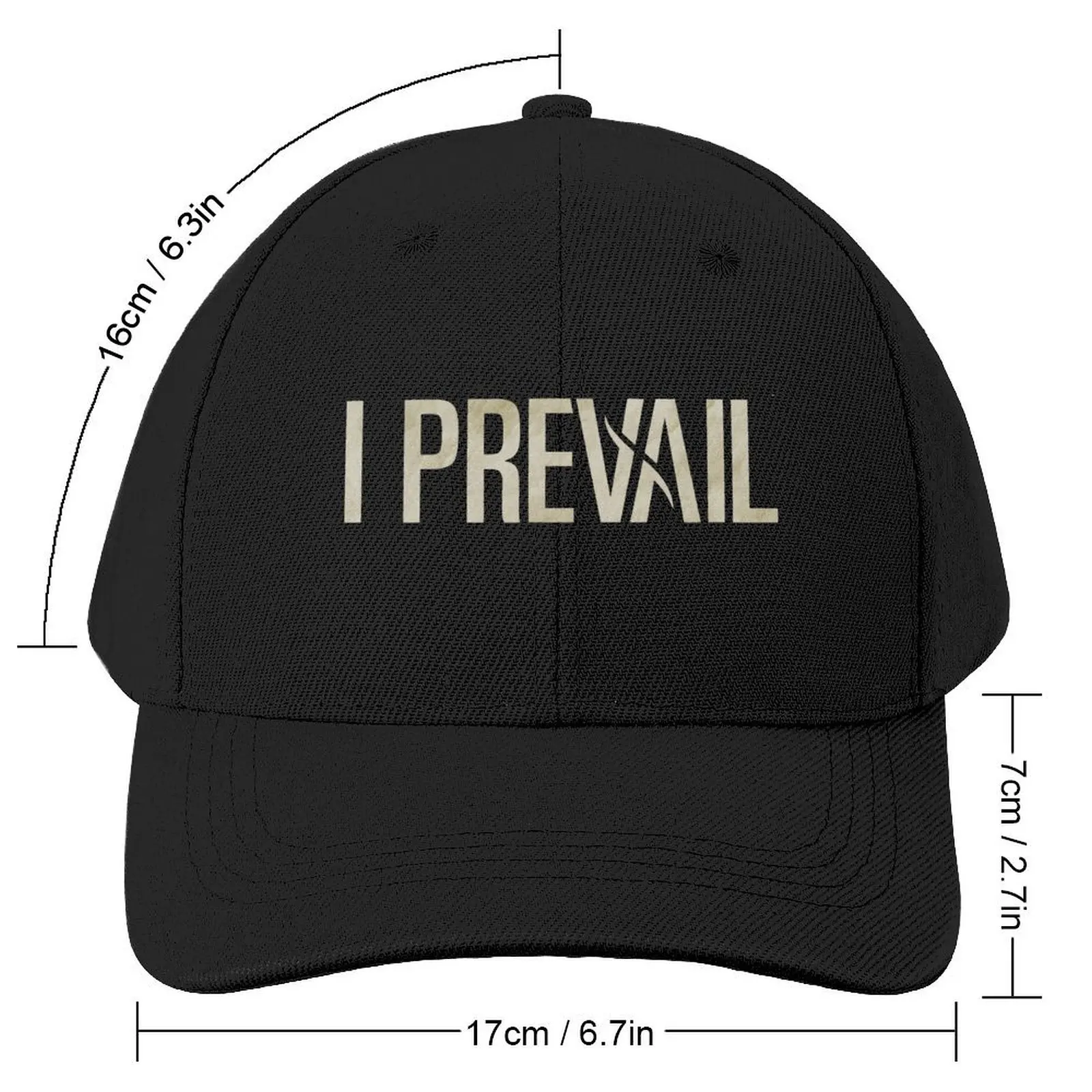 I PREVAIL - RETRO TEXTURE Baseball Cap Golf Luxury Hat Kids Hat Golf Cap Mens Tennis Women's