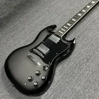 Free Shipping High Quality Silver Electric Guitarra Peach Blossom Heart Xylophone Body Rosewood Fingerboard HH Pickups