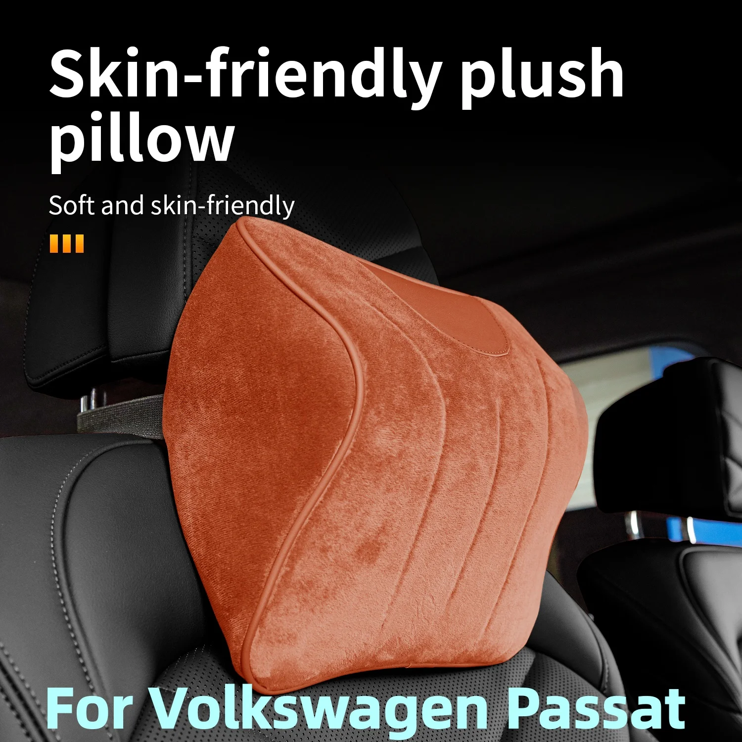 

Подголовник из замши для Volkswagen Passat: комфортная мягкая поддержка и защита шеи для автомобильных сидений
