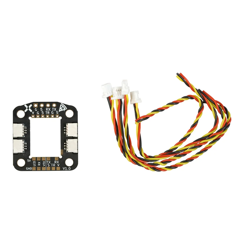 Foxeer Reaper Nano VTX Extension Board, 5V LED, 20x20mm, M3 para FPV Racing Drone Frame Kit, Peças de reposição