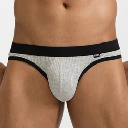 High Quality Men Sexy Underwear U Bulge Pouch Briefs Mens Mid Waist Breathable Soft Underpants Elastic Male Panties Cueca Hombre