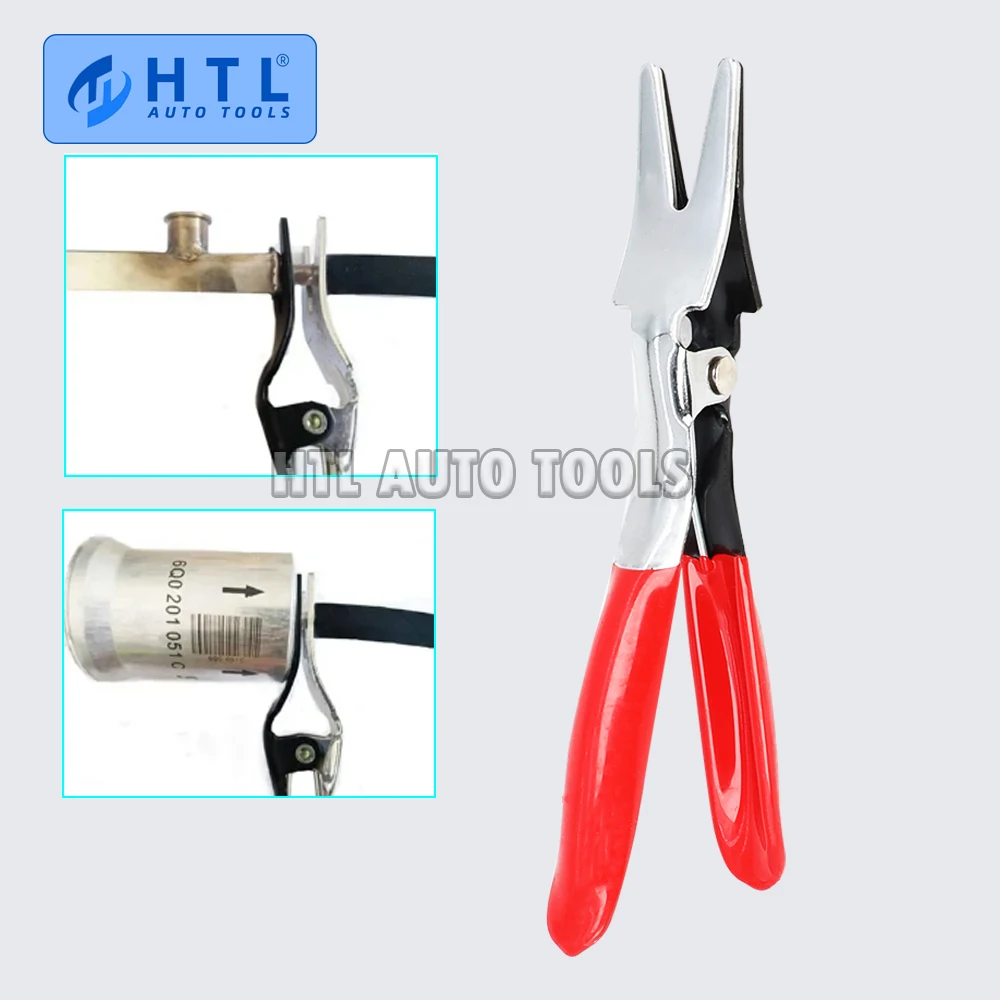 Automobile Oil Hose Pipe Buckle Removal Tool Oil Pipe Separation Clamp Joint Tightening Pliers Fuel Filter Automotive Pipe Tool