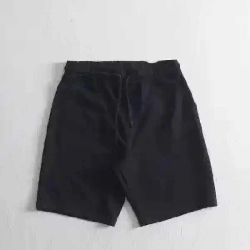 

Мужские летние повседневные спортивные шорты из плотного хлопка в американском стиле, свободного кроя, длиной пять дюймов
