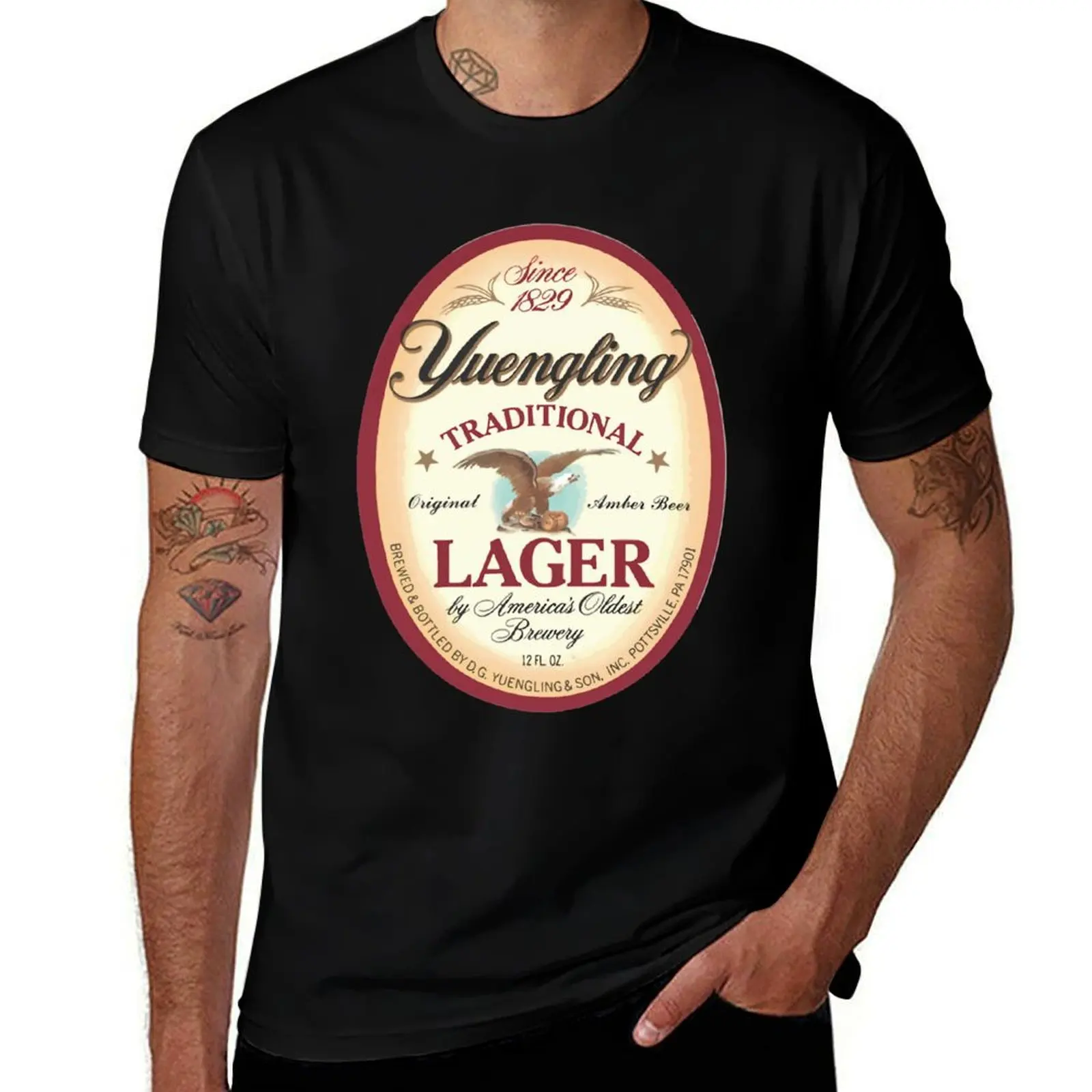 Official Merchandise yuengling lager \t T-Shirt funny t shirts dark humor T-Shirt