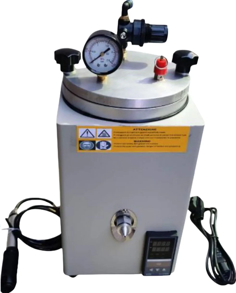 *e Less Bubble Jewelry Casting Gas Machine with Vacuum Waxing Equipment Motor as Core Component %